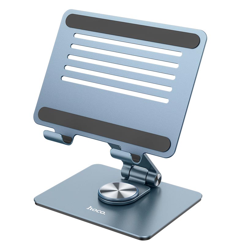 Підставка для планшета HOCO PH52 Might metal rotating tablet desktop holder Metal Gray (6931474788979)