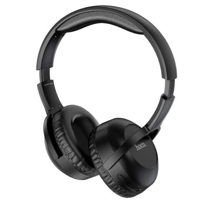Бездротові накладні навушники HOCO W37 Sound Active Noise Reduction BT headset Black (6931474790415)
