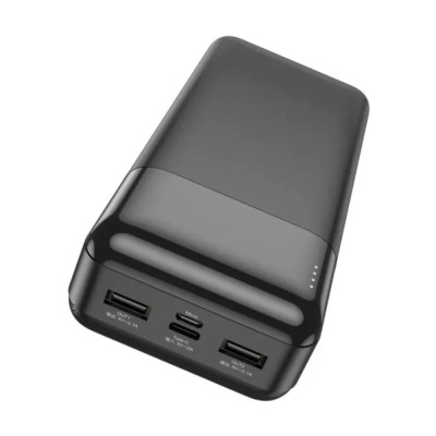 Зовнішній акумулятор HOCO J72B (30000mAh) Black (6931474792013)