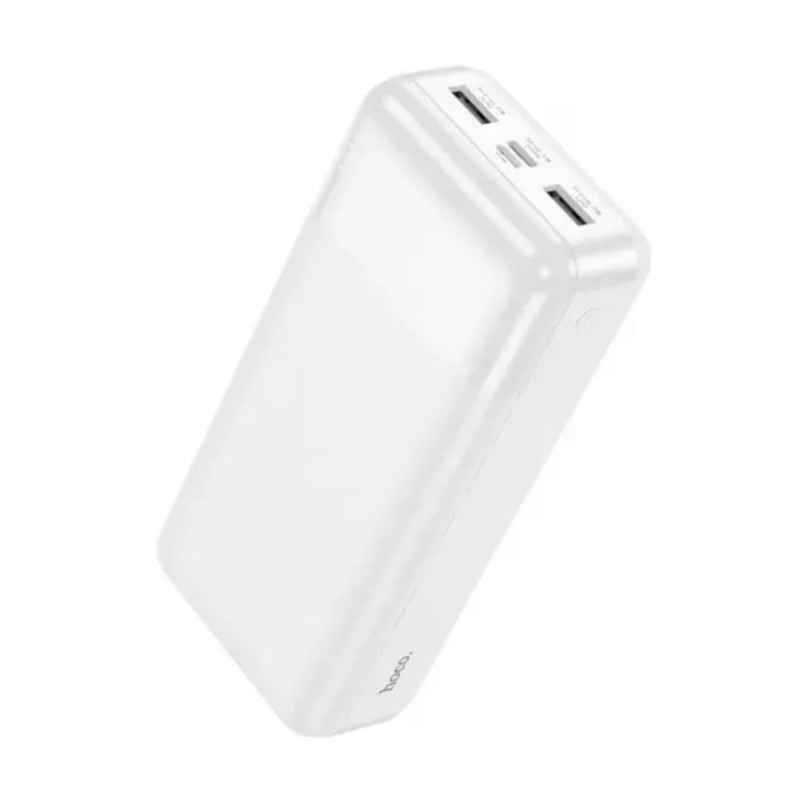 Зовнішній акумулятор HOCO J72B (30000mAh) White (6931474792020)
