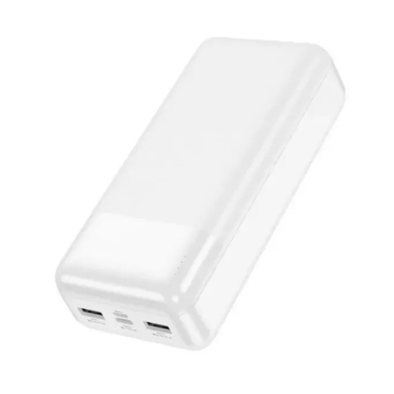 Зовнішній акумулятор HOCO J72B (30000mAh) White (6931474792020)