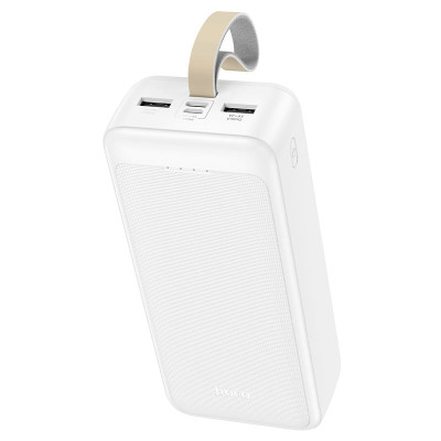Зовнішній акумулятор HOCO J111B Smart charge power bank(30000mAh) White (6931474795793)