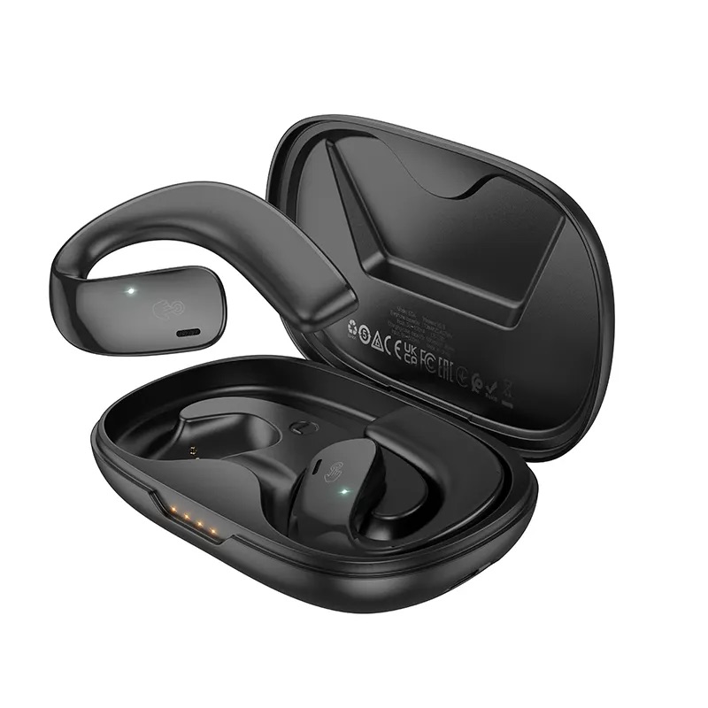 Бездротові навушники HOCO EQ4 Graceful true wireless BT headset Black (6931474798596)