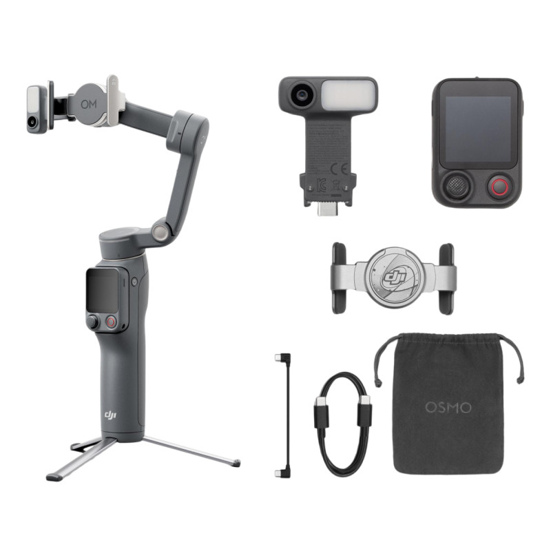 Монопод-стабілізатор DJI Osmo Mobile 8P Advanced Tracking Combo (6937224141759)