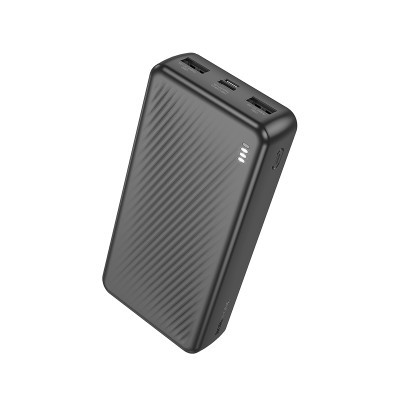 Зовнішній акумулятор BOROFONE BJ55A Graceful power bank (20000mAh) Black (6941991111785)