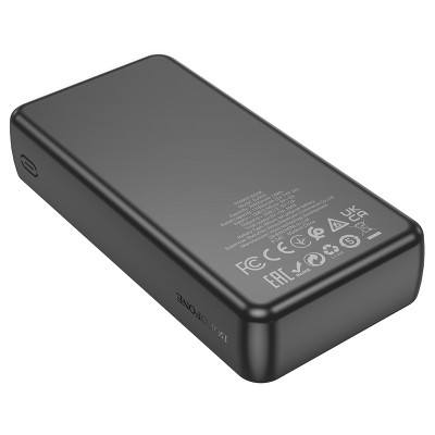 Зовнішній акумулятор BOROFONE BJ55A Graceful power bank (20000mAh) Black (6941991111785) Зовнішній акумулятор BOROFONE BJ55A Graceful power bank (20000mAh) Black (6941991111785)