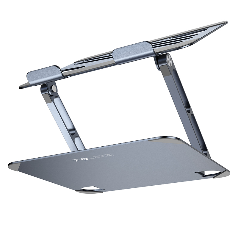 Підставка для ноутбука BOROFONE BH115 Plus Vito metal notebook stand Metal Gray (6941991112454)