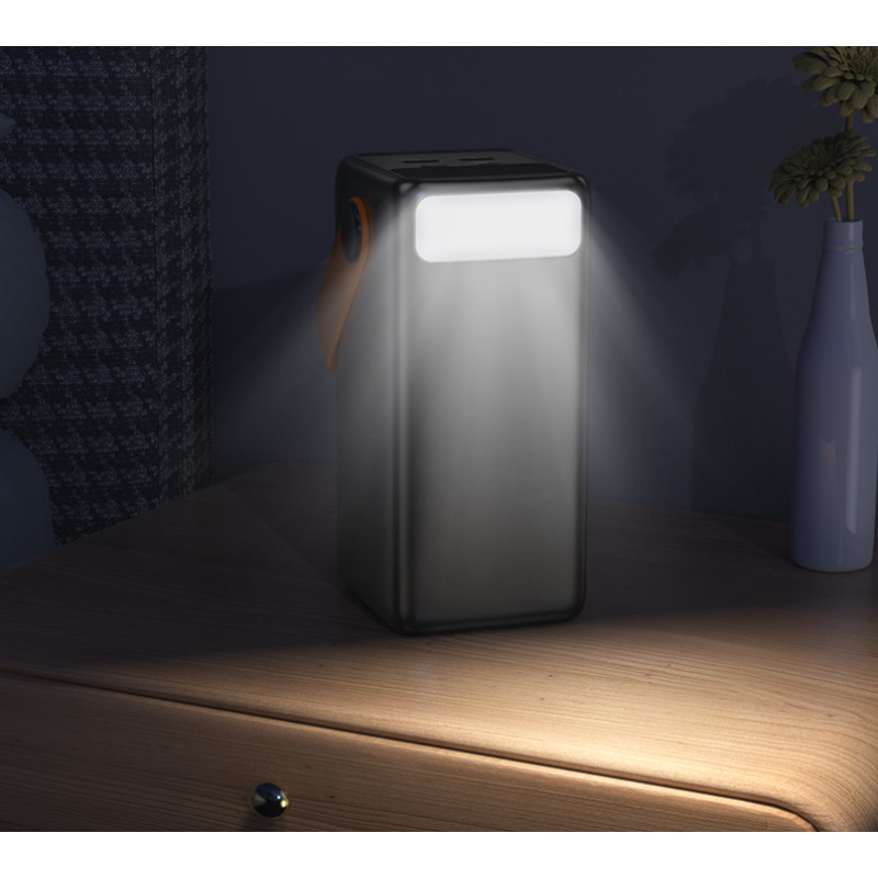 Зовнішній акумулятор BOROFONE BJ66B Magnifico 22.5W+PD20W fully compatible power bank (60000mAh) Black (6941991115165)