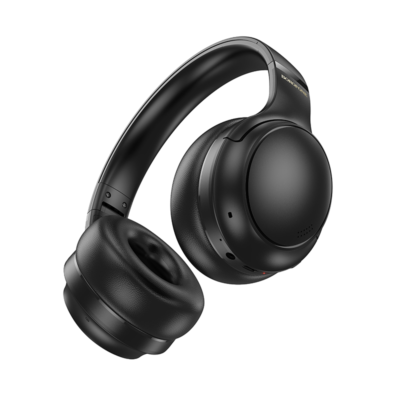 Бездротові накладні навушники BOROFONE BO29 Plus Alegre active noise Reduction BT headphones Black (6941991116056)