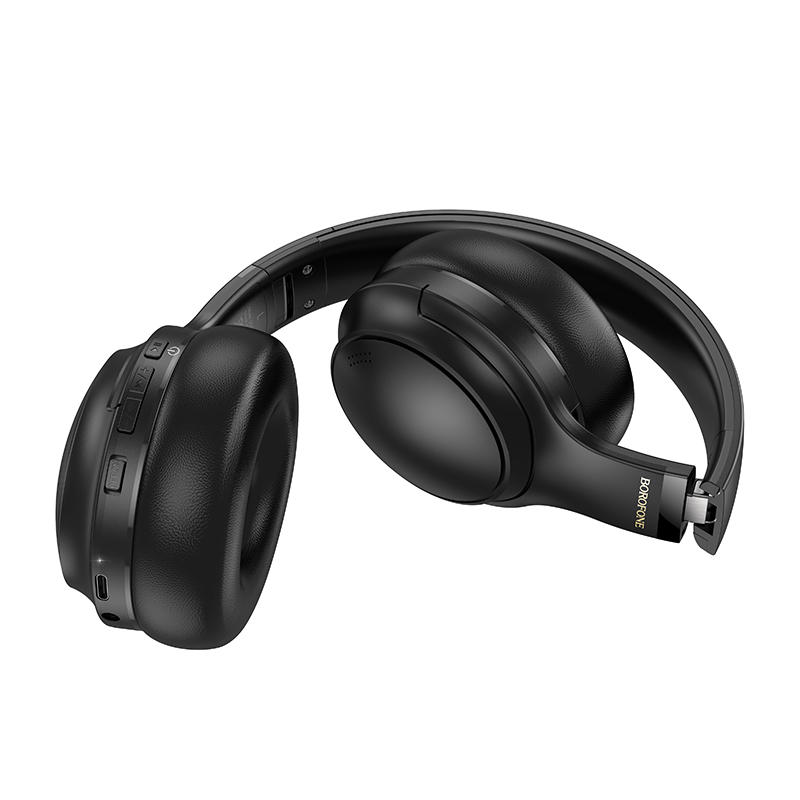 Бездротові накладні навушники BOROFONE BO29 Plus Alegre active noise Reduction BT headphones Black (6941991116056)