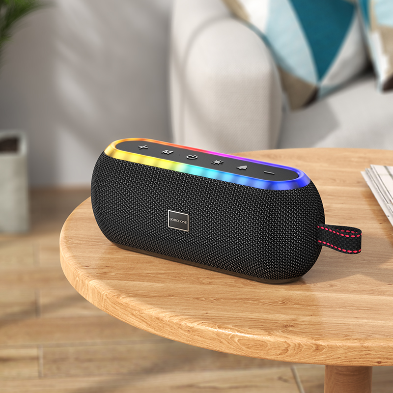 Портативна колонка BOROFONE BR46 Delight sports BT speaker Black (6941991117190)