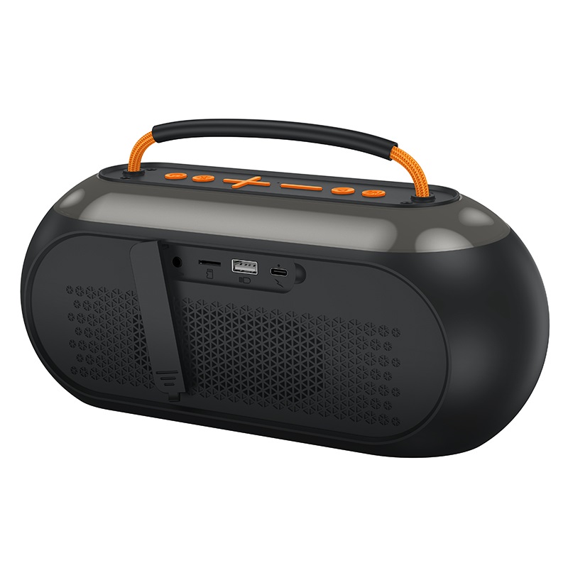 Портативна колонка BOROFONE BP23 Spring BT speaker with microphone Black (6941991118159)