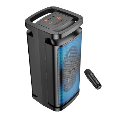 Портативна колонка BOROFONE BP25 Vida BT speaker with microphone Black (6941991119422)