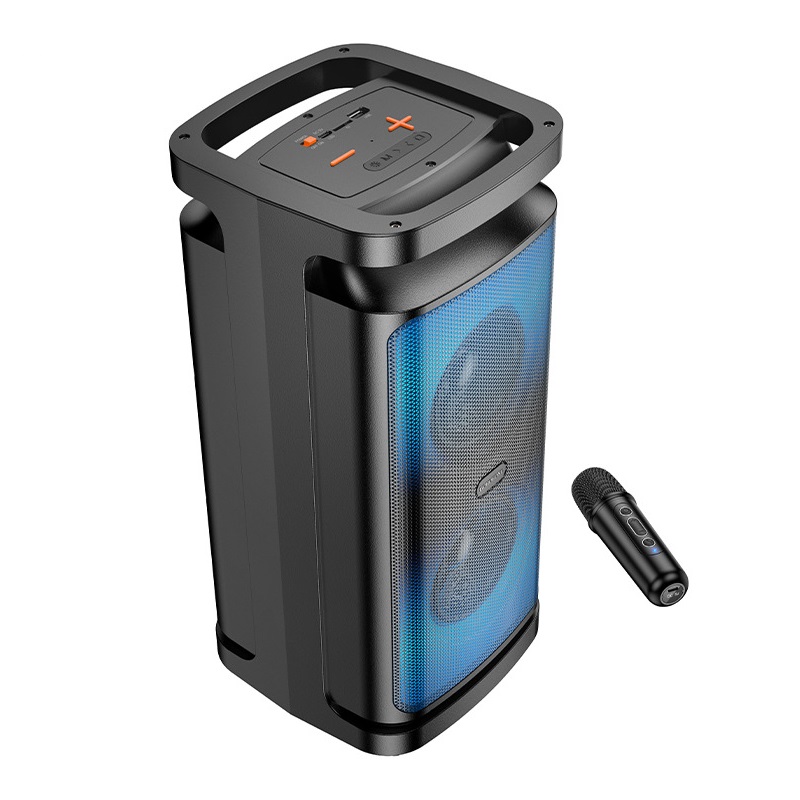 Портативна колонка BOROFONE BP25 Vida BT speaker with microphone Black (6941991119422)