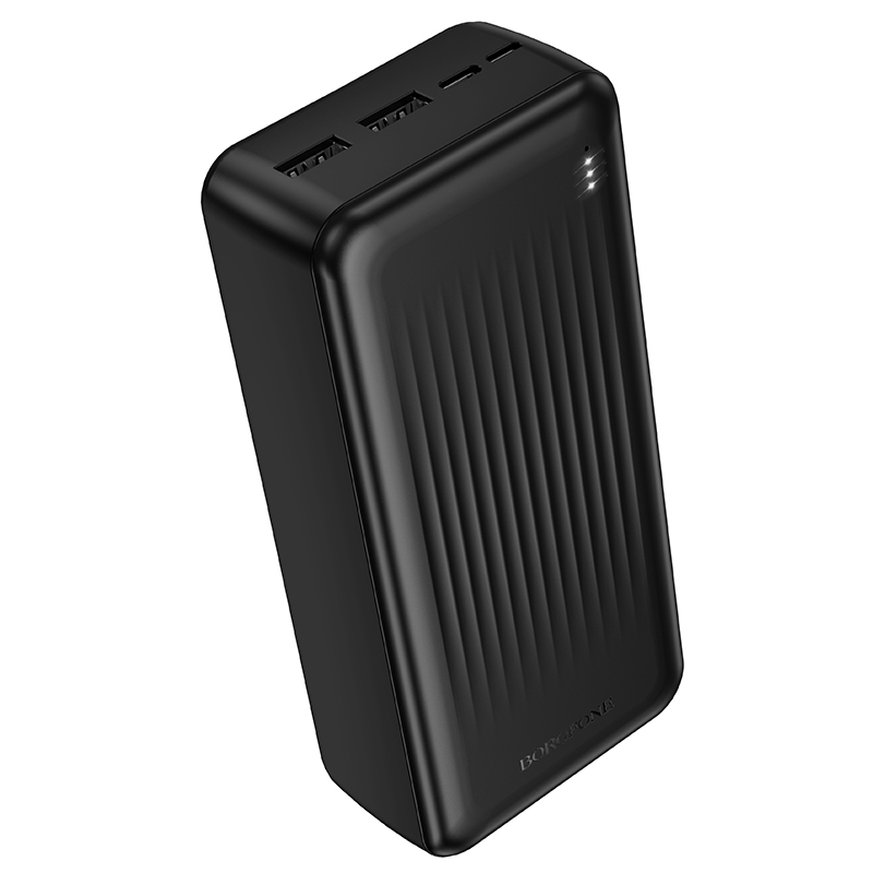 Зовнішній акумулятор BOROFONE BJ78B Clever power bank(30000mAh) Black (6941991121517)