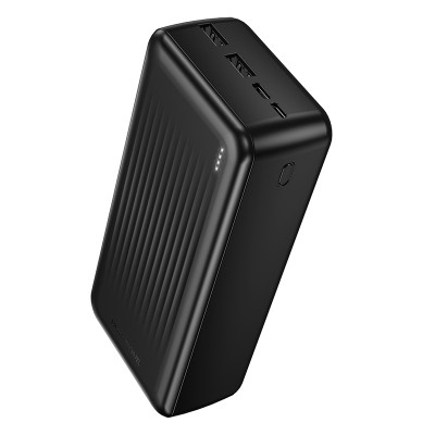Зовнішній акумулятор BOROFONE BJ78B Clever power bank(30000mAh) Black (6941991121517)