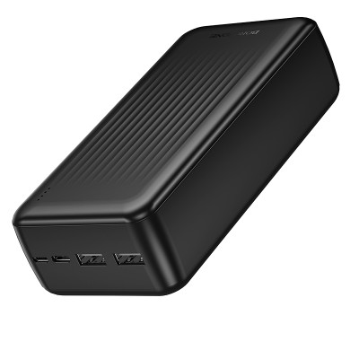 Зовнішній акумулятор BOROFONE BJ78B Clever power bank(30000mAh) Black (6941991121517)