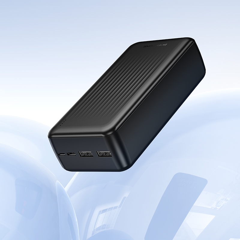 Зовнішній акумулятор BOROFONE BJ78B Clever power bank(30000mAh) Black (6941991121517)