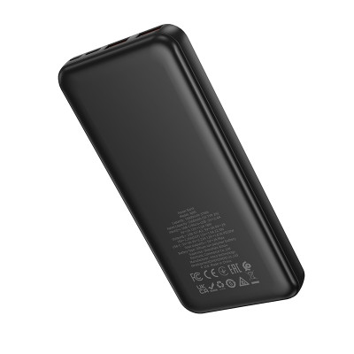 Зовнішній акумулятор BOROFONE BJ80 Clever 22.5W+PD20W fully compatible power bank(10000mAh) Black (6941991121593) Зовнішній акумулятор BOROFONE BJ80 Clever 22.5W+PD20W fully compatible power bank(10000mAh) Black (6941991121593)