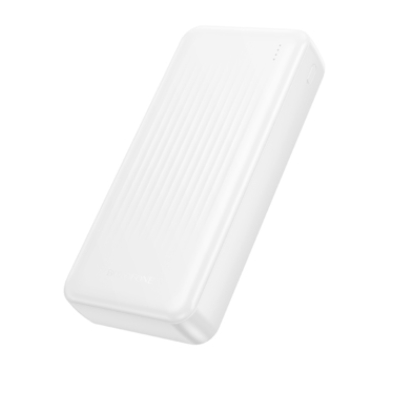 Зовнішній акумулятор BOROFONE BJ80A Clever 22.5W+PD20W fully compatible power bank(20000mAh) White (6941991121623)