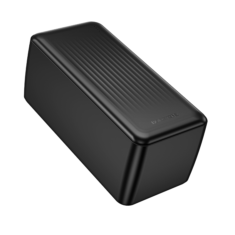 Зовнішній акумулятор BOROFONE BJ80C Clever 22.5W+PD20W fully compatible power bank(50000mAh) Black (6941991121654)