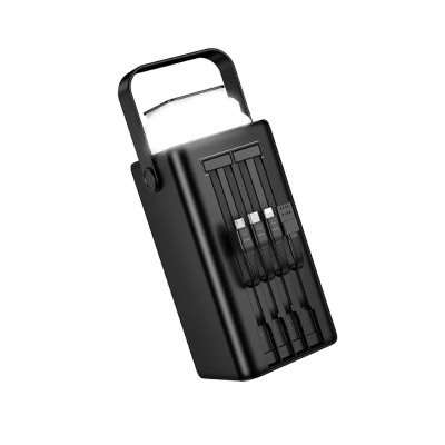 Зовнішній акумулятор BOROFONE BJ65B High 22.5W+PD20W+four-cables power bank(80000mAh) Black (6941991122057) Зовнішній акумулятор BOROFONE BJ65B High 22.5W+PD20W+four-cables power bank(80000mAh) Black (6941991122057)