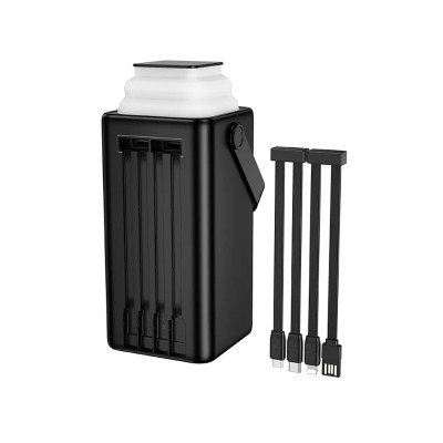 Зовнішній акумулятор BOROFONE BJ65B High 22.5W+PD20W+four-cables power bank(80000mAh) Black (6941991122057) Зовнішній акумулятор BOROFONE BJ65B High 22.5W+PD20W+four-cables power bank(80000mAh) Black (6941991122057)