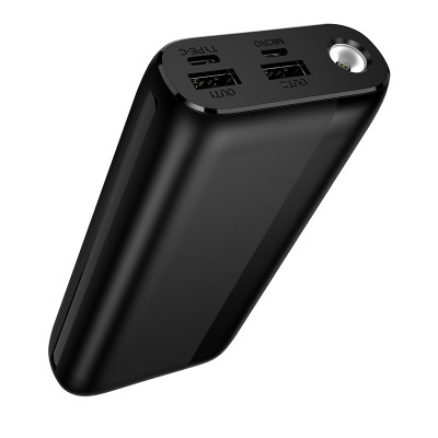 Зовнішній акумулятор BOROFONE BJ86 Victoria power bank(20000mAh) Black (6941991126468) Зовнішній акумулятор BOROFONE BJ86 Victoria power bank(20000mAh) Black (6941991126468)