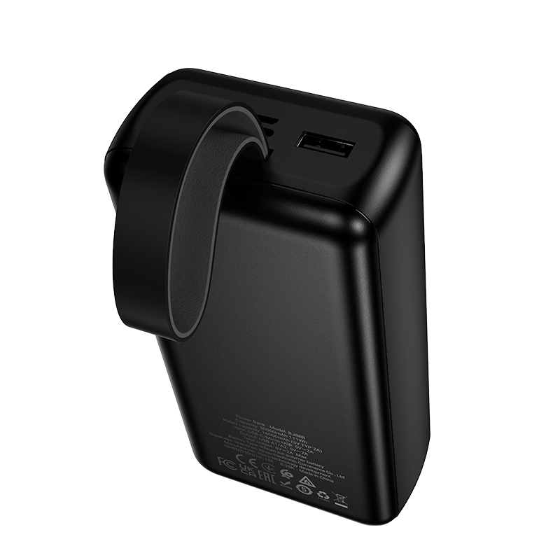 Зовнішній акумулятор BOROFONE BJ88B Clever power bank(30000mAh) Black (6941991127014)