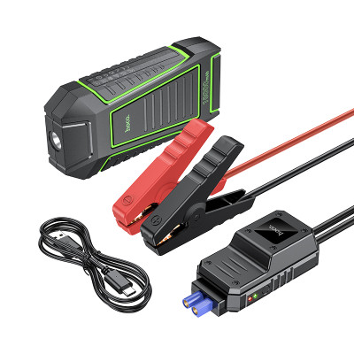 Автомобільний пуско-зарядний пристрій HOCO QS1 Spring car emergency start-up power bank(10000mAh) (6942007611435)