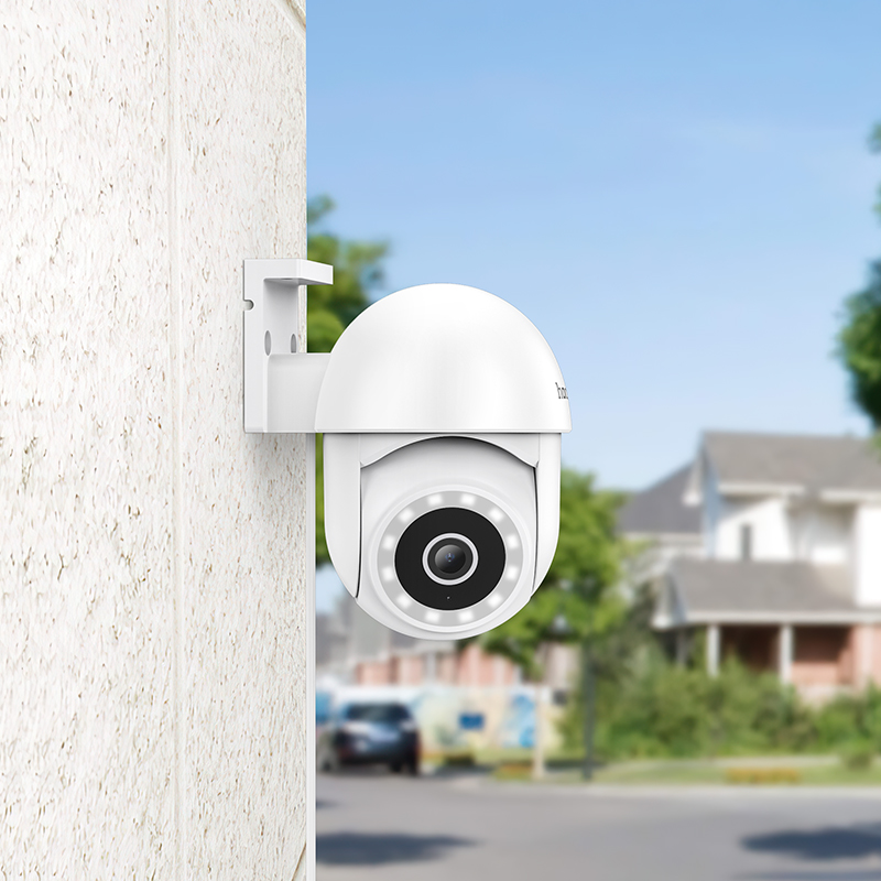 IP-камера відеоспостереження HOCO D2 Outdoor PTZ HD camera White (6942007611688)