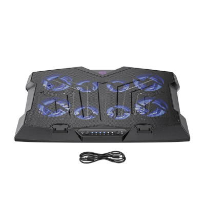 Підставка для ноутбука HOCO GM27 Monte notebook cooling fan Black (6942007614504)