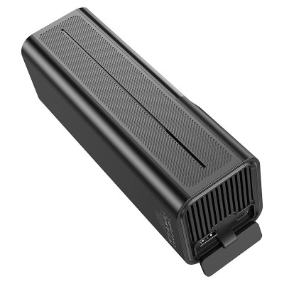 Автомобільний насос HOCO ZP7 Maddy portable smart air pump(5000mAh) Black (6942007614511) Автомобільний насос HOCO ZP7 Maddy portable smart air pump(5000mAh) Black (6942007614511)