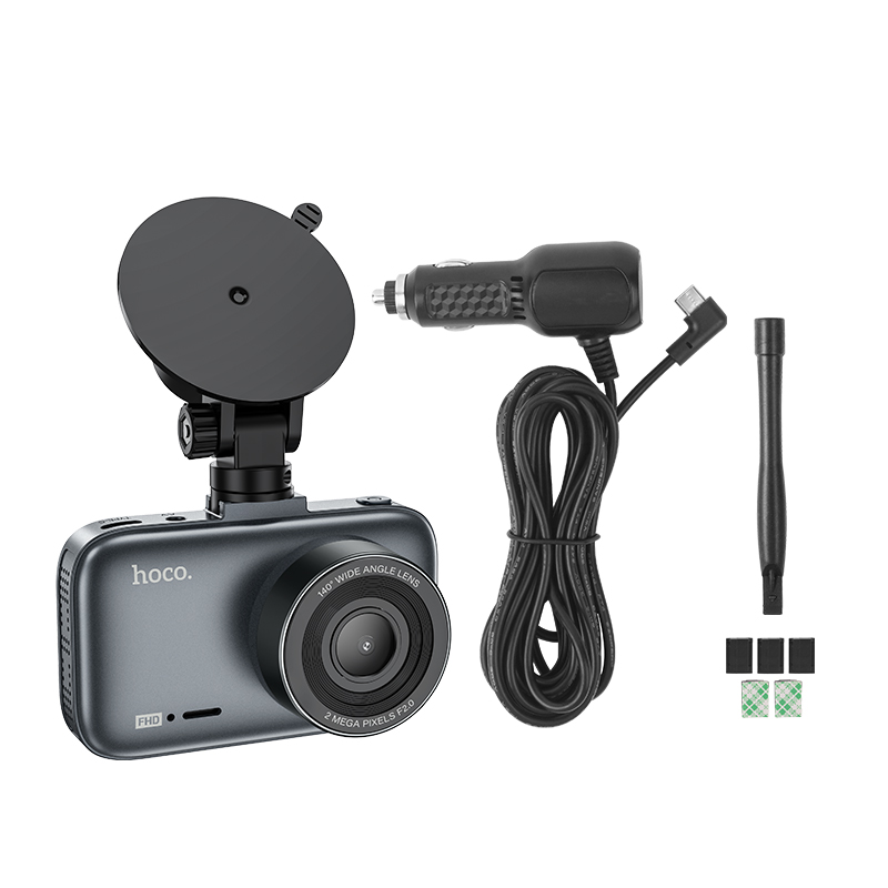 Відеореєстратор HOCO DV5 Driving recorder with 3-inch display (6942007619738)