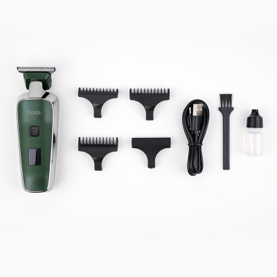 Машинка для стрижки HOCO HP23 Diamond engraving electric hair clipper Black (6942007623773)