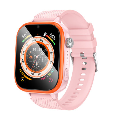 Дитячий cмарт-годинник Hoco Y101 46mm. SIM 4G. Wi-Fi. 680 mAh. IP65 Pink (6942007626422)