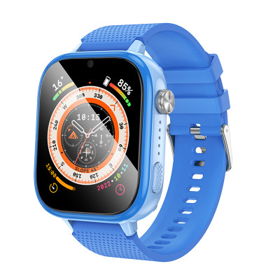 Дитячий cмарт-годинник Hoco Y101 46mm. SIM 4G. Wi-Fi. 680 mAh. IP65 Blue (6942007626439)