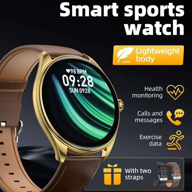 Смарт-годинник HOCO Y22 AMOLED 36mm. 200 mAh. IP67 Silver (6942007628990)