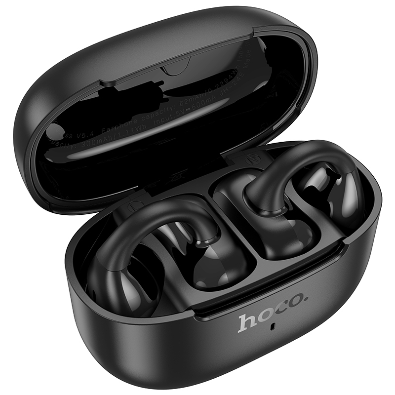 Бездротові навушники TWS HOCO EA9 Clear Black (6942007629188)