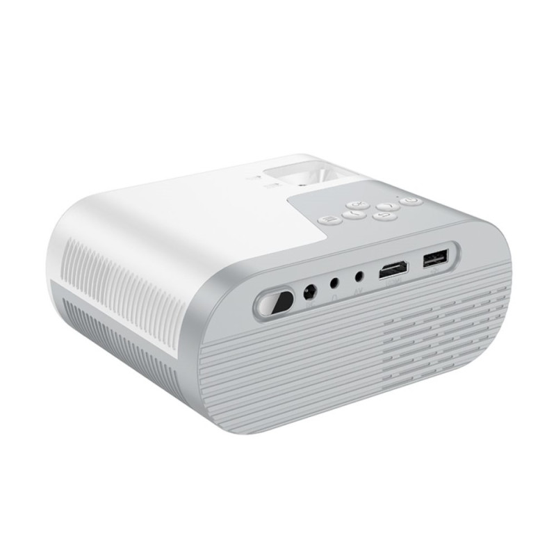 Проектор HOCO DT2 smart projector(720P Android version)(EU) Gray white (6942007629645)