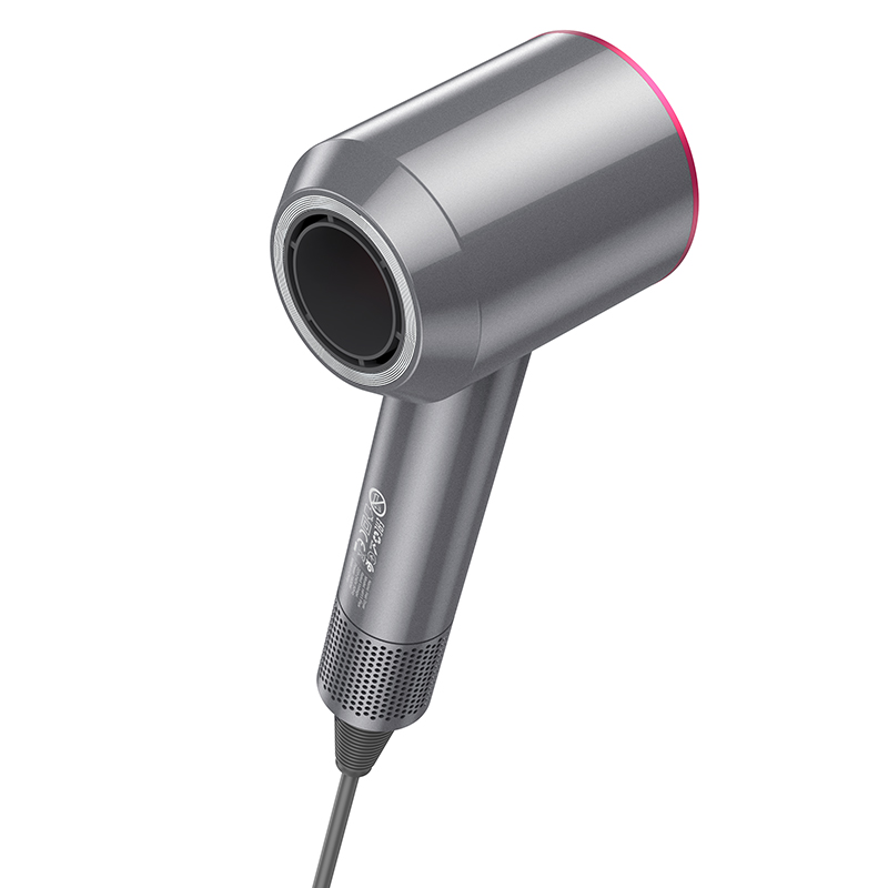 Фен HOCO HP11 Plus 1600W High-speed negative ion hair dryer(EU) Purple (6942007631570)