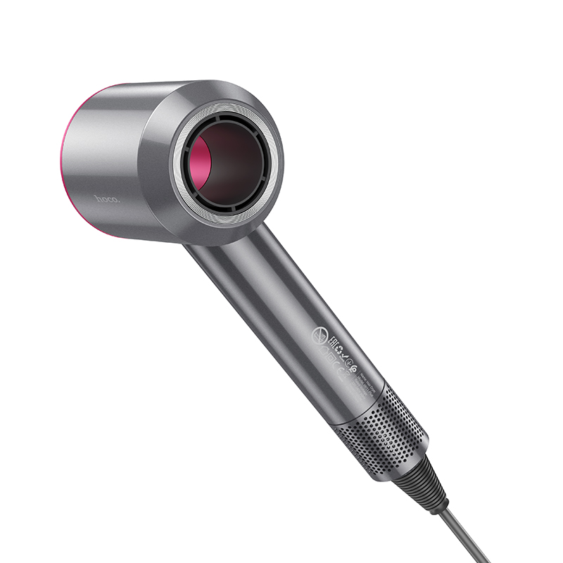 Фен HOCO HP11 Plus 1600W High-speed negative ion hair dryer(EU) Purple (6942007631570)