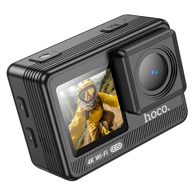 Екшн камера HOCO DV102 4K anti-shake sports camera Black (6942007633352)