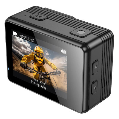 Екшн камера HOCO DV102 4K anti-shake sports camera Black (6942007633352)