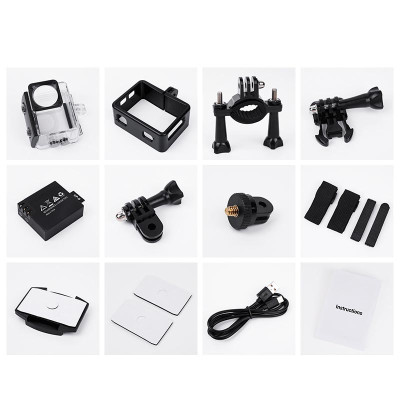 Екшн камера HOCO DV102 4K anti-shake sports camera Black (6942007633352)