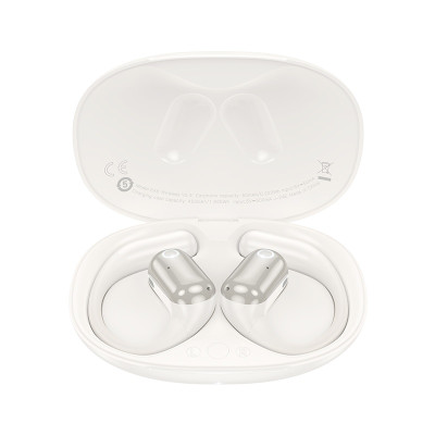 Бездротові навушники HOCO EA6 Melody open true wireless BT headset Milky White (6942007634168) Бездротові навушники HOCO EA6 Melody open true wireless BT headset Milky White (6942007634168)