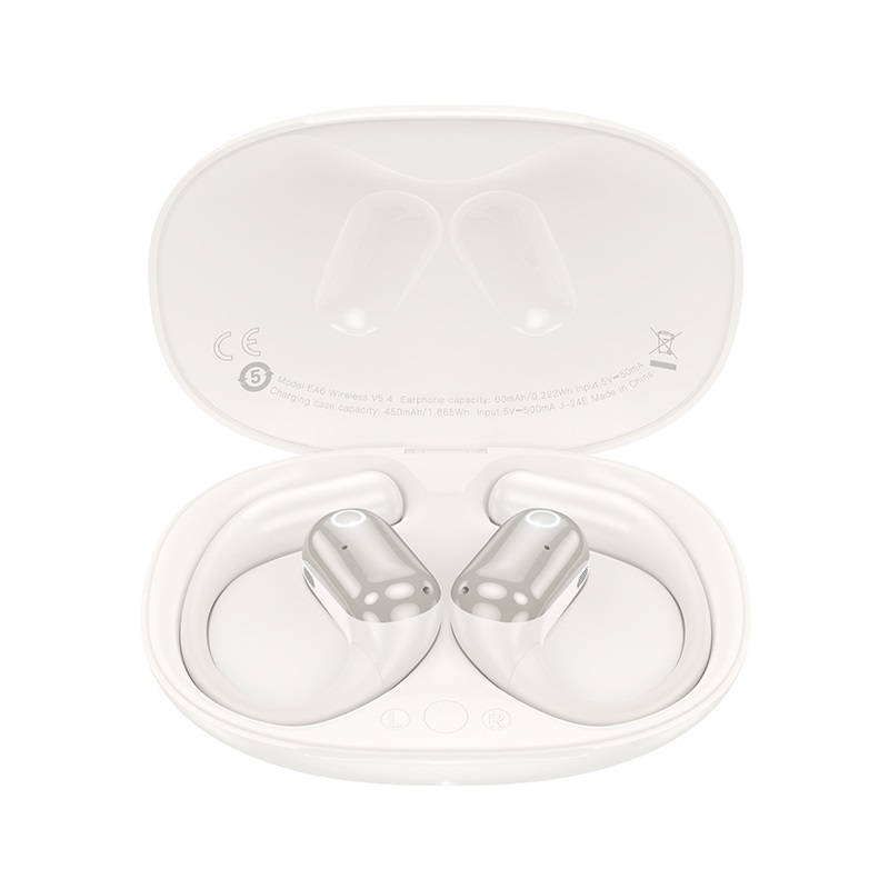 Бездротові навушники TWS HOCO EA6 Melody  Milky White (6942007634168)