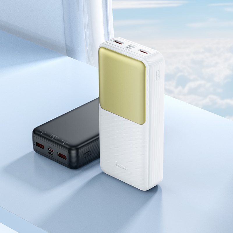Зовнішній акумулятор HOCO J136A Sirui 22.5W+PD20W fully compatible power bank (20000mAh) White (6942007634847)