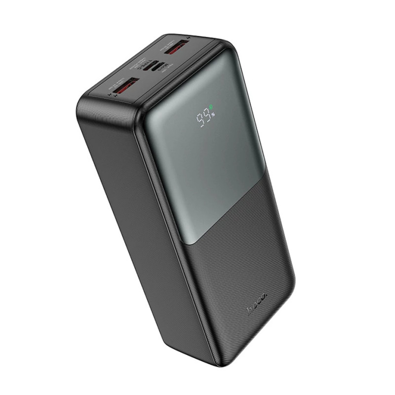 Зовнішній акумулятор HOCO J136B Sirui 22.5W+PD20W fully compatible power bank (30000mAh) Black (6942007634854)