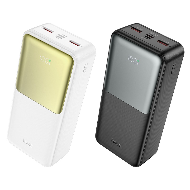 Зовнішній акумулятор HOCO J136B Sirui 22.5W+PD20W fully compatible power bank (30000mAh) White (6942007634861)
